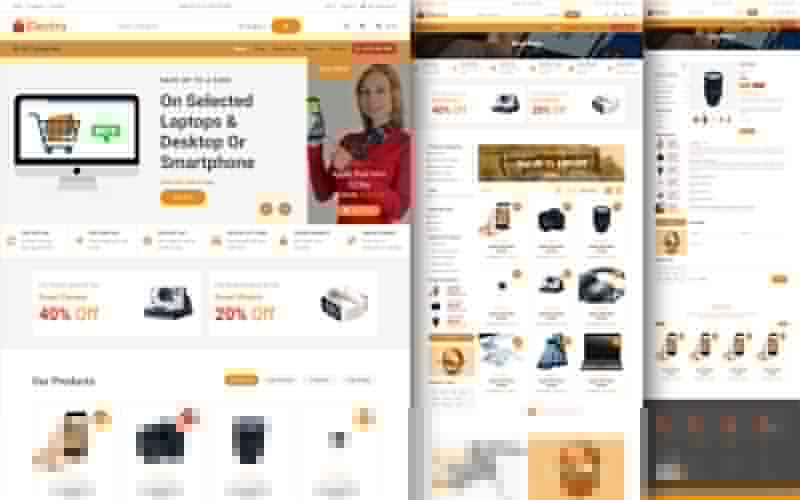 Electronics Website Template