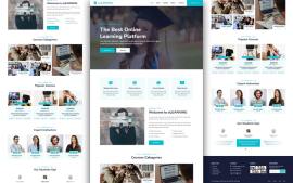 eLearning HTML Template