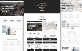 Architecture HTML Template