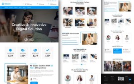 Web Design Agency Website Template