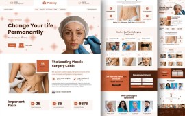 Plastic Surgery Website Template