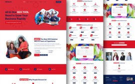 SEO Company Website Template
