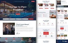 Resort Website Template