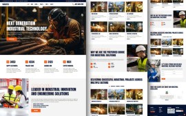 Industry Website Template