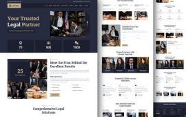 Law Office Website Template